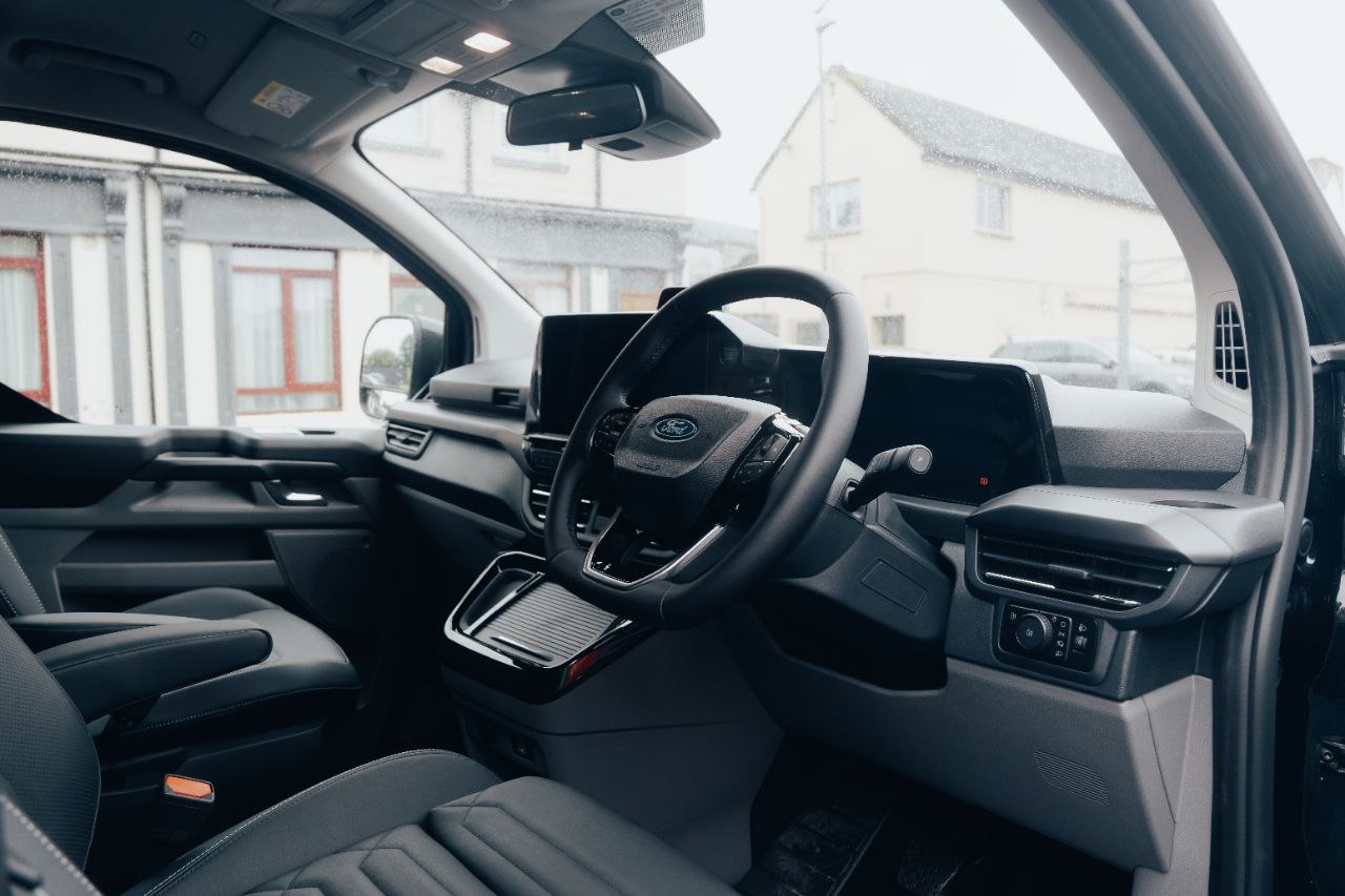 Driver's seat and dashboard